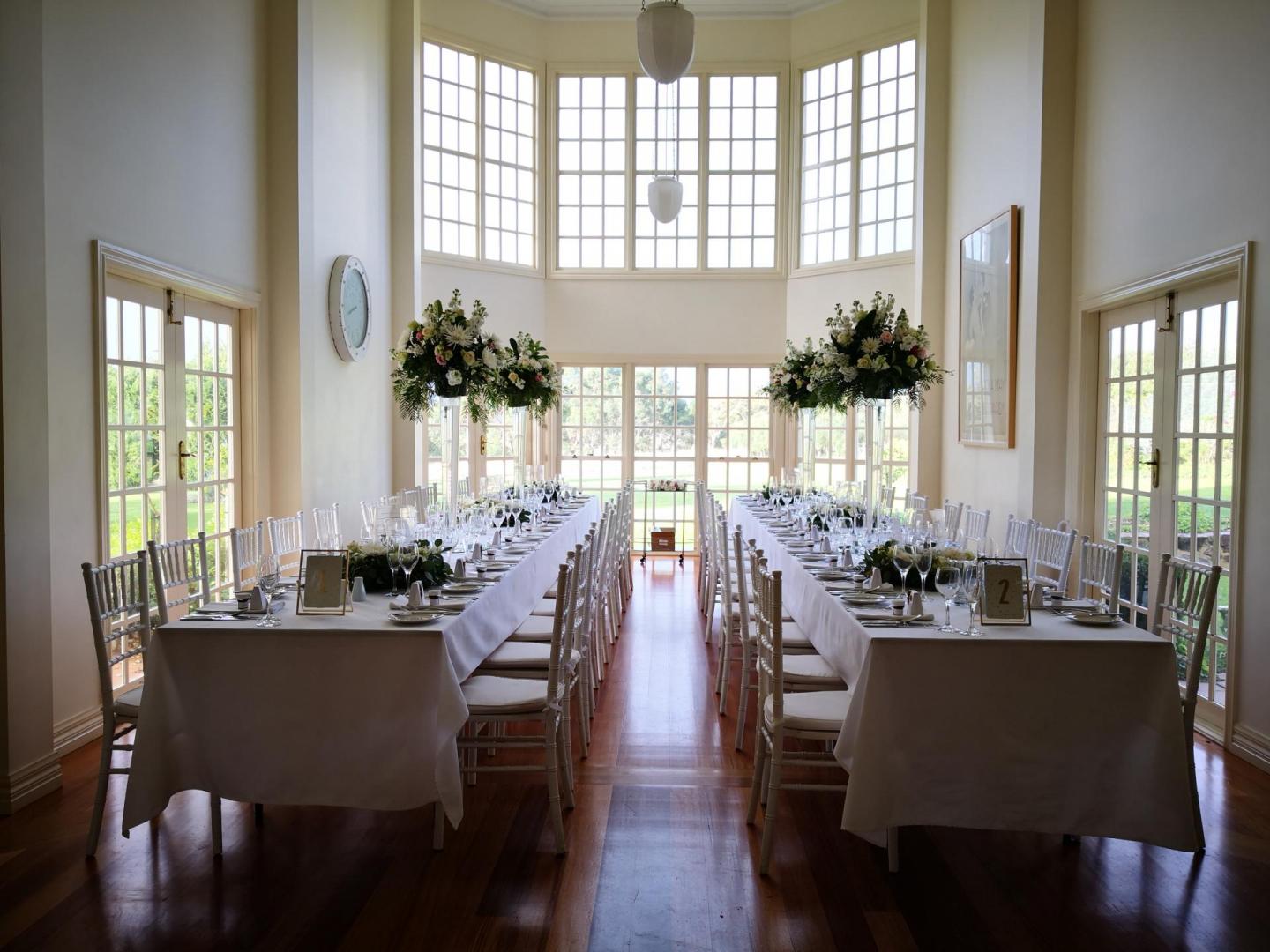 Wedding ceremony at Summerfields